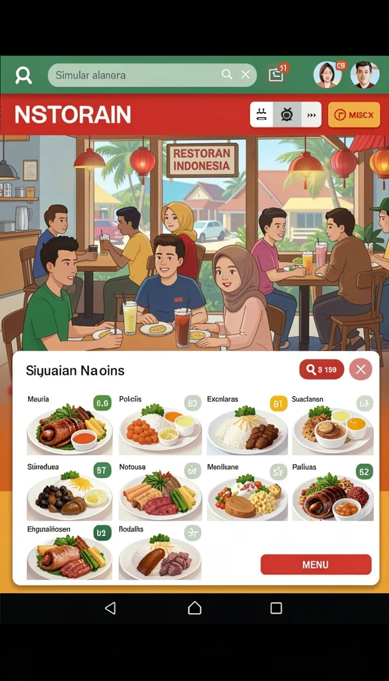 55rt - Sistem navigasi yang mudah digunakan dalam aplikasi 55RT.
