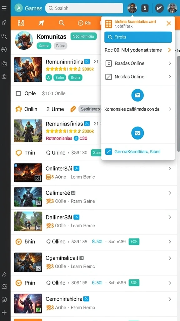 6svip - Tangkapan layar memperlihatkan dunia game yang kaya warna.