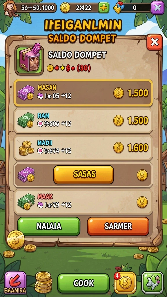 bisabet - Tampilan awal aplikasi BISABET yang menarik dan interaktif.