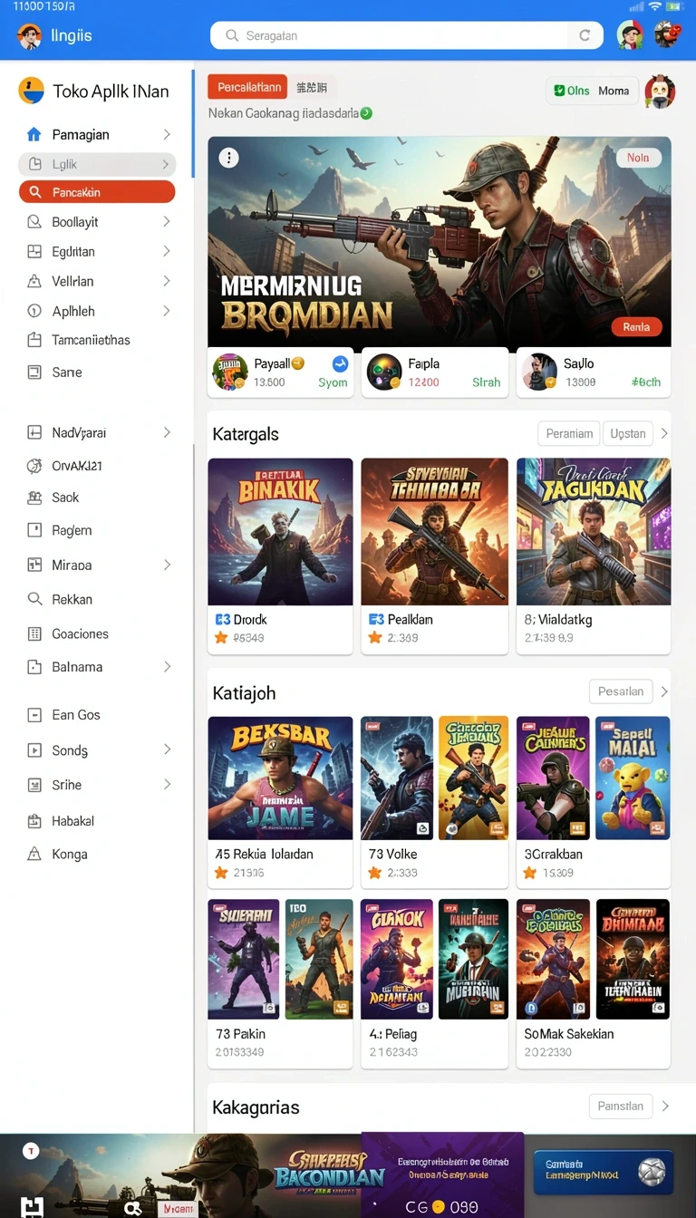 hokibet - Screenshot menunjukkan berbagai permainan yang tersedia di HOKIBET.