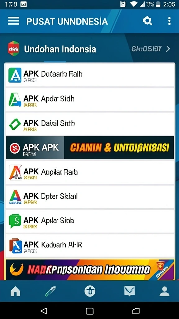 k234 - Menu yang intuitif dan mudah digunakan.