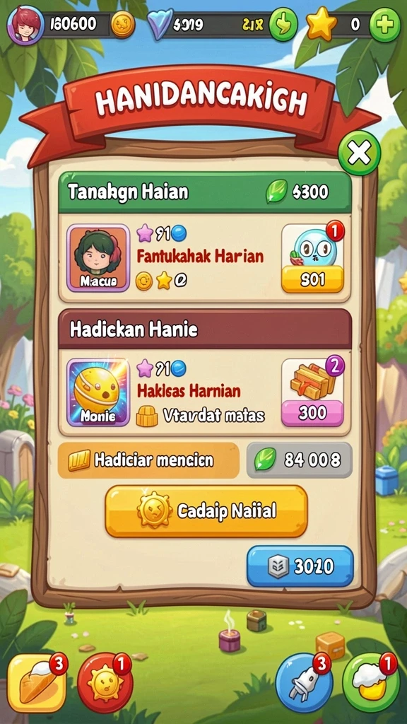 lakutoto - Tampilan antarmuka yang menarik dan mudah digunakan.