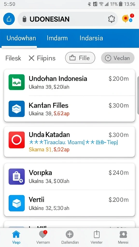 topdomino - Tampilan antarmuka pengguna yang menarik dan modern.